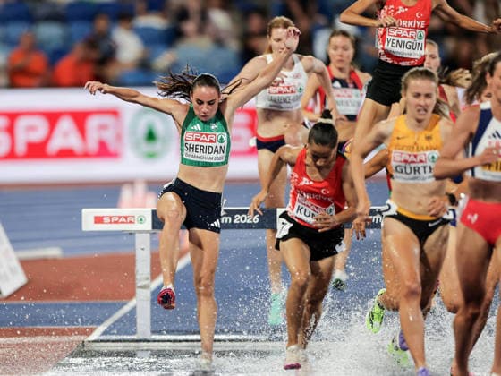 2026 European Athletics Championships, Alexander Stadium, Birmingham, England 10 8 2026 Women™s 3000m Steeplechase - Round One Heat 2 2 Ireland™s Abbie Sheridan Abbie Sheridan 10 8 2026  Copyright: xx 0U6A6251