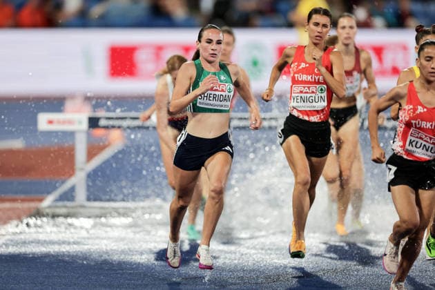 2026 European Athletics Championships, Alexander Stadium, Birmingham, England 10 8 2026 Women™s 3000m Steeplechase - Round One Heat 2 2 Ireland™s Abbie Sheridan Abbie Sheridan 10 8 2026  Copyright: xx 0U6A6253