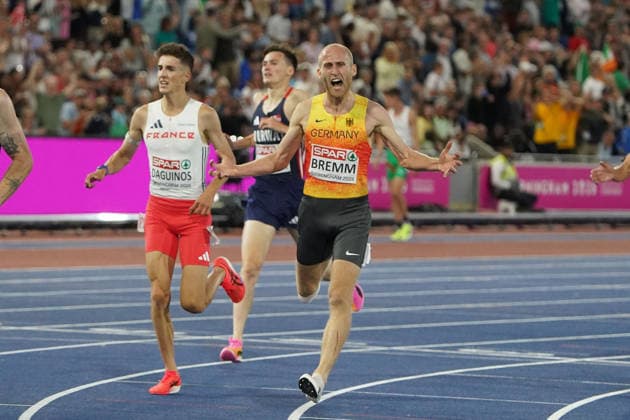 Birmingham , Leichtathletik, Athletics, Track and Field, EAA, Leichtathletik EM Birmingham 2026 European Championships birmingham 2026 , 10.08-17.08.2026, Alexander Stadium Birmingham, Grossbritannien , 5000m Männer Final Finale,Florian Bremm Deutschland, Germany GER Copyright Gladys Chai von der Laage *** Birmingham, Track and Field, Athletics, EAA, 2026 European Athletics Championships in Birmingham, August 10–17, 2026, Alexander Stadium, Birmingham, Great Britain, Men’s 5,000m Final, Florian Bremm, Germany (GER) Copyright Gladys Chai von der Laage