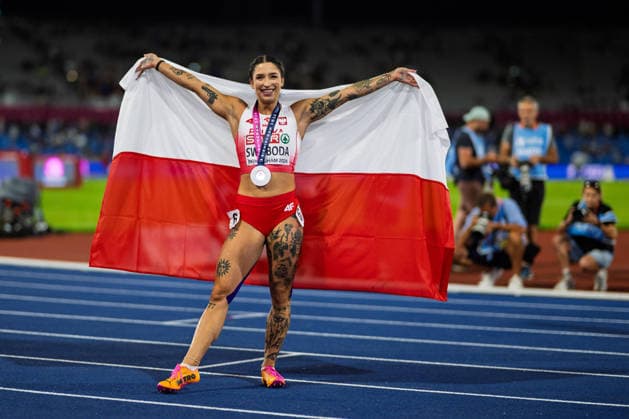 BIRMINGHAM, UNITED KINGDOM - AUGUST 10: Ewa Swoboda of Poland Women s 100m during the European Athletics Championships at Alexander Stadium on August 10, 2026 in Birmingham, United Kingdom. England United Kingdom Copyright: xBEAUTIFULxSPORTS TobiasxLacknerx