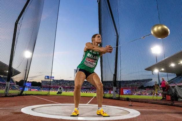 2026 European Athletics Championships, Alexander Stadium, Birmingham, England 10 8 2026 Women™s Hammer Throw Qualification Group B Ireland™s Nicola Tuthill Nicola Tuthill 10 8 2026  Copyright: xx 2V7A0584