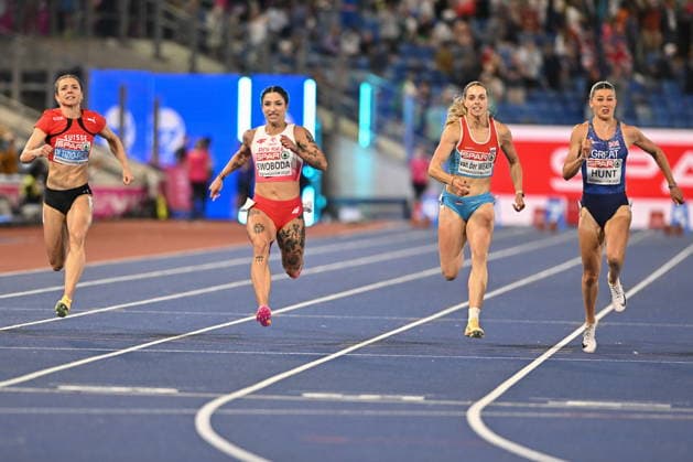 2026.08.10 Birmingham Lekkoatletyka Mistrzostwa Europy N z Geraldine Di Tizio-Frey Ewa Swoboda Patrizia Van der Weken Amy Hunt Foto Michal Laudy PressFocus 2026.08.10 Birmingham Athletics European Athletics Championships Geraldine Di Tizio-Frey Ewa Swoboda Patrizia Van der Weken Amy Amy Hunt Credit: Michal Laudy PressFocus NEWSPIX.PL --- newspix.pl POLAND OUT! 
