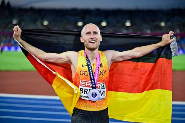 Florian BREMM (Germany, Franconia Athletics, 5000m Men) GBR, European Athletics Championships, Athletics, 10.08.2026, GBR, European Athletics Championships, Athletics, 10.08.2026, Birmingham *** Florian BREMM, Germany, Franconia Athletics, Men s 5000m, GBR, European Athletics Championships, Track and Field, August 10, 2026, GBR, European Athletics Championships, Track and Field, August 10, 2026, Birmingham Copyright: xEibnerxPressefoto JanxPapenfussx EP_JPS