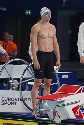 10 Aout European Aquatics Championships Paris 2026 Laurent Lairys MAXPPP - Grousset Maxime of France During the 1 2 finale 50 M Butterfly at the European Swimming Championships at the Greater Paris Metropolis Olympic Aquatics Centre in Paris (France) on August 10, 2026.Credit Laurent Lairys paris FRANCE  Copyright: xMAXPPPxLaurentxLairysx LLR202608119227 LLR202608119227