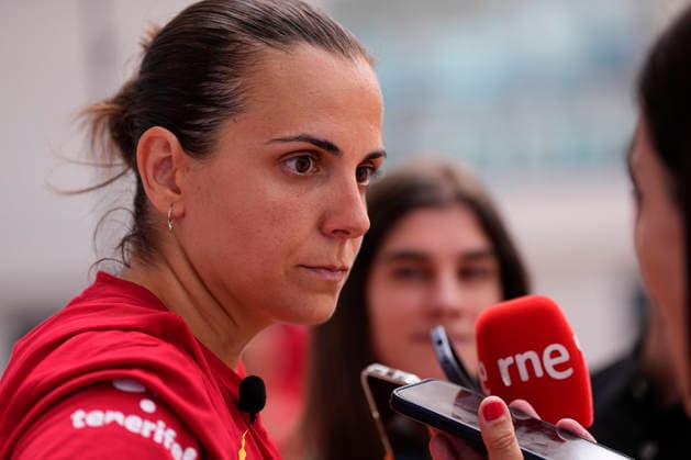 August 10, 2026, Madrid, Madrid, Spain: Andrea Vilaro attends during the Spain WomenÃ¢â‚¬â ¢s National Basketball Team training camp at the Triangulo de Oro Sports Centre on March 10, 2026, in Madrid, Spain Madrid Spain - ZUMAa181 20260810_zaa_a181_001 Copyright: xOscarxJ.xBarrosox