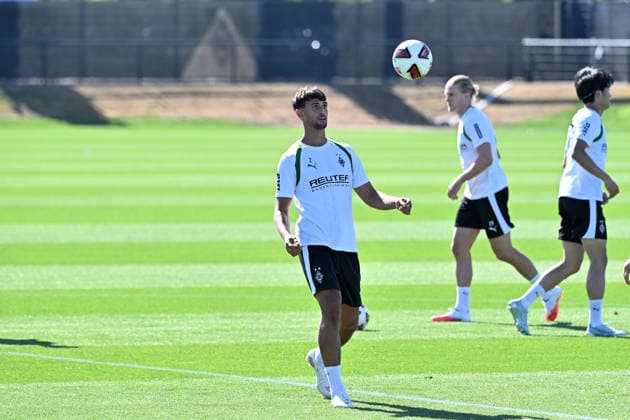 11.08.2026; Moenchengladbach; Fussball, Herren, Saison 2026 2027, Training Borussia Moenchengladbach Fabio Chiarodia (Gladbach) DFL regulations prohibit any use of photographs as image sequences and or quasi-video. ista-Borussia-Park Nordrhein-Westfalen Deutschland *** August 11, 2026, Mönchengladbach, Soccer, Men s, 2026–2027 Season, Borussia Mönchengladbach Training, Fabio Chiarodia, Gladbach. DFL regulations prohibit any use of photographs as image sequences and or quasi-video content at Borussia Park, North Rhine-Westphalia, Germany