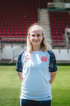 Carmen Müller - Fussball, Frauen, 1. Bundesliga - Porträttermin 2026 2027 - 1. FSV Mainz 05 - 16.07.26 *** Carmen Müller Soccer, Women s, 1st Bundesliga Profile 2026 2027 1 FSV Mainz 05 16 07 26