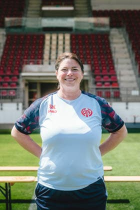 Sandra Kärger - Fussball, Frauen, 1. Bundesliga - Porträttermin 2026 2027 - 1. FSV Mainz 05 - 16.07.26 *** Sandra Kärger Soccer, Women s, 1st Bundesliga Profile 2026 2027 1 FSV Mainz 05 16 07 26