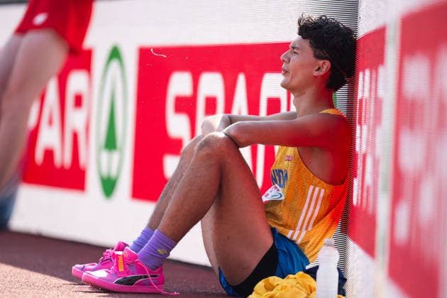260811 Melwin Lycke Holm of Sweden competes in men s high jump qualification during day 2 of the 2026 European Athletics Championships on August 11, 2026 in Birmingham. Photo: Mathias Bergeld BILDBYRAN kod MB MT1065 friidrott athletics friidrett friidrotts-em em friidretts-em 2026 european athletics championships 2 bbeng hoydehopp high jump hoyde höjdhopp sverige depp *** August 11, 2026: Melwin Lycke Holm of Sweden competes in the men’s high jump qualifying round on Day 2 of the 2026 European Athletics Championships on August 11, 2026 in Birmingham. Photo by Mathias Bergeld, BILDBYRAN, code MB MT1065. track and field, athletics, friidrett, friidrotts EM, 2026 European Athletics Championships, high jump, Sweden  Copyright: MATHIASxBERGELD BB260811MB007