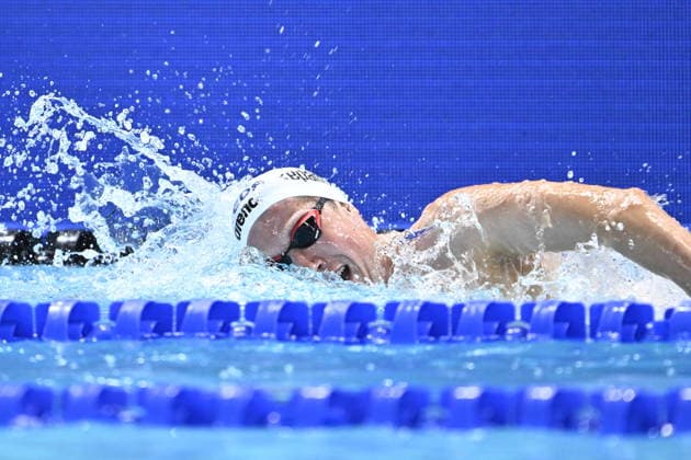 PARIS, FRANCE 20260811 Norway s Hedda Oritsland in the trials of the 400-meter mixed medley during the European Swimming Championships in Paris. ***The image is included in the SPORTS PACKAGE. For others PAYMENT IMAGE*** PARIS FRANCE x10430x *** PARIS, FRANCE 20260811 Norway s Hedda Oritsland in the 400-meter mixed medley heats during the European Swimming Championships in Paris ***This image is included in the SPORTS PACKAGE. For other images, please contact us for pricing.*** PARIS, FRANCE x10430x  Copyright: xChristinexOlsson TTx SIM EURO 2026 PARIS