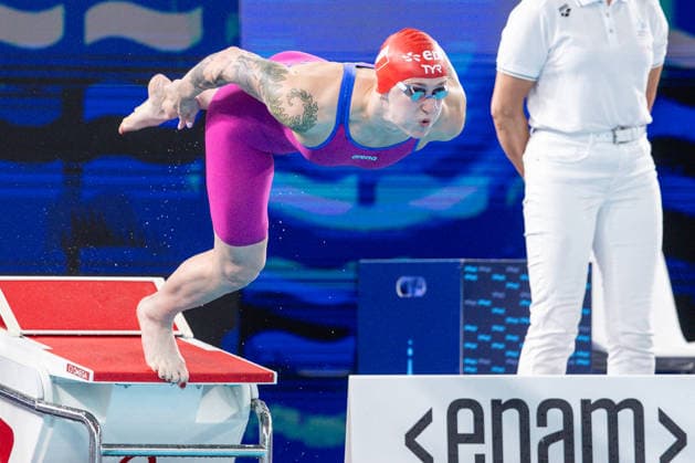 European Aquatics Championships Swimming Day 2 Dominika Sztandera during European Aquatics Championships Swimming Day 2 in Paris, France, on August 11, 2026 Paris France  Copyright: xFotoxOlimpikx originalFilename:jastrzebowski-european260811_npIes.jpg