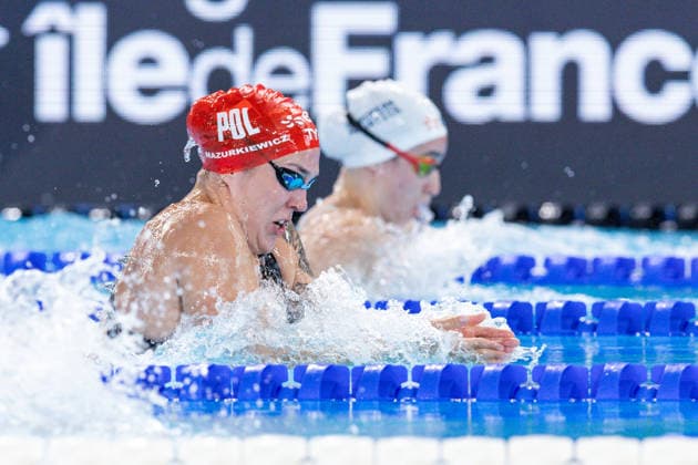 European Aquatics Championships Swimming Day 2 Barbara Mazurkiewicz during European Aquatics Championships Swimming Day 2 in Paris, France, on August 11, 2026 Paris France  Copyright: xFotoxOlimpikx originalFilename:jastrzebowski-european260811_npqmw.jpg