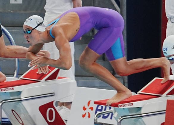 August 11, 2026, Paris, Bretagne, FRANCE: Cachot Albane of France During the Heats 50 M Butterfly Women at the European Swimming Championships at the Greater Paris Metropolis Olympic Aquatics Centre in Paris (France) on August 11, 2026.Credit . Paris FRANCE - ZUMAl193 20260811_zsp_l193_013 Copyright: xLaurentxLairysx