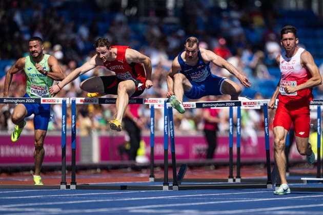 260811 Ilari Manninen of Finland competes in men s 110 meter hurdles qualification during day 2 of the 2026 European Athletics Championships on August 11, 2026 in Birmingham. Photo: Mathias Bergeld BILDBYRAN kod MB MT1065 friidrott athletics friidrett friidrotts-em em friidretts-em 2026 european athletics championships 2 bbeng hurdles hekk häck *** August 11, 2026: Ilari Manninen of Finland competes in the men’s 110-meter hurdles qualifying round during Day 2 of the 2026 European Athletics Championships on August 11, 2026 in Birmingham. Photo by Mathias Bergeld. BILDBYRAN code MB MT1065. track and field, athletics, friidrett, friidrotts EM, 2026 European Athletics Championships, 2 BBENG hurdles, hekk, häck  Copyright: MATHIASxBERGELD BB260811MB037