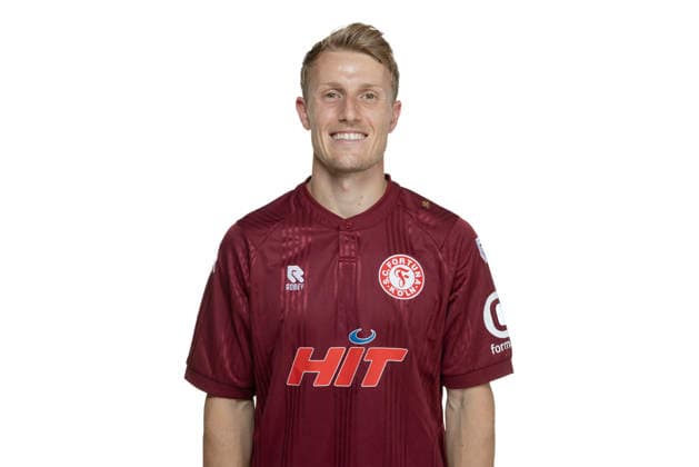 Jaspar Loeffelsend , DFB 3. Liga 2026 2027, SC Fortuna Koeln, Media Day, 13.07.2026, Foto: Vera Loitzsch picture-alliance DFB SC Fortuna Koeln 2026 Studio Portraits