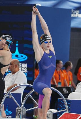 11 Aout European Aquatics Championships Paris 2026 Vanotterdijk Roos of Belgium During the Heats 50 M Butterfly Women at the European Swimming Championships at the Greater Paris Metropolis Olympic Aquatics Centre in Paris (France) on August 11, 2026.Credit Laurent Lairys parisFrance  Copyright: xLaurentxLairysx