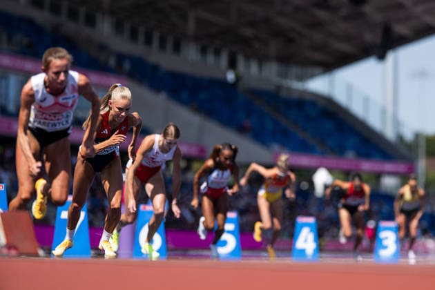 260811 Pernille Karlsen Antonsen of Norway competes in women™s 800 meter qualification during day 2 of the 2026 European Athletics Championships on August 11, 2026 in Birmingham. Photo: Mathias Bergeld BILDBYRAN kod MB MT1065 friidrott athletics friidrett friidrotts-em em friidretts-em 2026 european athletics championships 2 bbeng *** August 11, 2026: Pernille Karlsen Antonsen of Norway competes in the women’s 800-meter qualifying round on Day 2 of the 2026 European Athletics Championships on August 11, 2026 in Birmingham. Photo by Mathias Bergeld. BILDBYRAN code MB MT1065. track and field, athletics, friidrett, friidrotts EM, 2026 European Athletics Championships, 2 bbeng  Copyright: MATHIASxBERGELD BB260811MB063