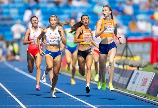 BIRMINGHAM - Femke Broeders-Bol in action in the 800 meters qualification during the second day of the European Athletics Championships. IRIS VAN DEN BROEK ANP xVIxANPxSportx xxANPxIVx 565263120 originalFilename: 565263120.jpg
