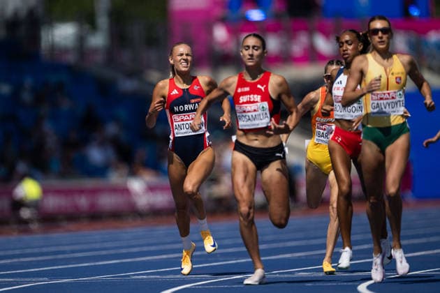 260811 Pernille Karlsen Antonsen of Norway competes in women™s 800 meter qualification during day 2 of the 2026 European Athletics Championships on August 11, 2026 in Birmingham. Photo: Mathias Bergeld BILDBYRAN kod MB MT1065 friidrott athletics friidrett friidrotts-em em friidretts-em 2026 european athletics championships 2 bbeng *** August 11, 2026: Pernille Karlsen Antonsen of Norway competes in the women’s 800-meter qualifying round on Day 2 of the 2026 European Athletics Championships on August 11, 2026 in Birmingham. Photo by Mathias Bergeld. BILDBYRAN code MB MT1065. track and field, athletics, friidrett, friidrotts EM, 2026 European Athletics Championships, 2 bbeng  Copyright: MATHIASxBERGELD BB260811MB066