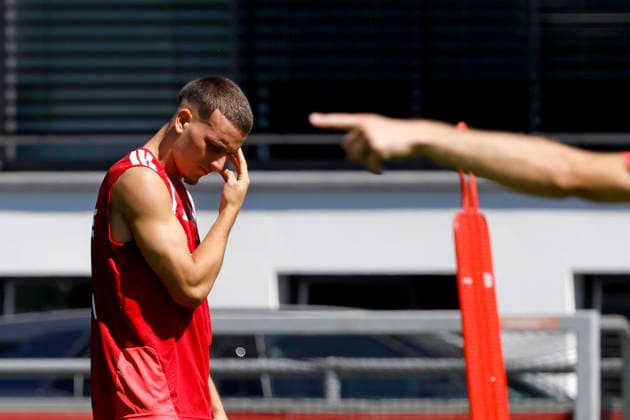 Fußballspieler Said El Mala (Mittelfeld) beim öffentlichen Training des 1. FC Köln am Geißbockheim. Köln, 11.08.2026 (DFL DFB REGULATIONS PROHIBIT ANY USE OF PHOTOGRAPHS as IMAGE SEQUENCES and or QUASI-VIDEO) NRW Deutschland *** Soccer player Said El Mala, midfielder, during 1. FC Köln’s public training session at Geißbockheim, Cologne, August 11, 2026. DFL and DFB regulations prohibit any use of photographs as image sequences and or quasi-video. NRW, Germany Copyright: xChristophxHardtx