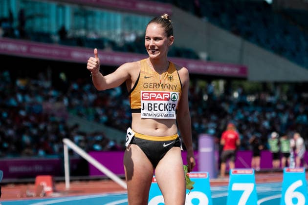 Jana Marie Becker (Koenigsteiner LV, 800m Frauen), GBR, Leichtathletik, Athletics, European Athletics Championships 2026, Leichtathletik Europameisterschaft 2026, Birmingham 2026, 09.08.2026, GBR, Leichtathletik, Athletics, European Athletics Championships 2026, Leichtathletik Europameisterschaft 2026, Birmingham 2026, 09.08.2026 Birmingham *** Jana Marie Becker Koenigsteiner LV, Women s 800m, GBR, Track and Field, Athletics, 2026 European Athletics Championships, 2026 European Track and Field Championships, Birmingham 2026, August 9, 2026, GBR, Track and Field, Athletics, 2026 European Athletics Championships, 2026 European Track and Field Championships, Birmingham 2026, August 9, 2026, Birmingham Copyright: xStefanxMayerx EP_SMR
