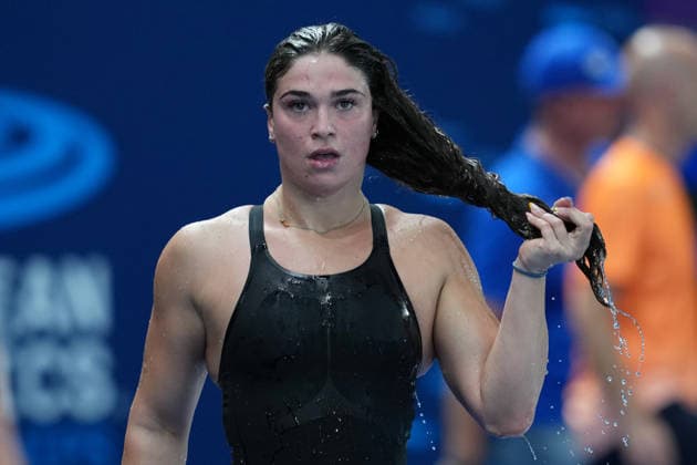 Benedetta Pilato from Italy at the Swimming European Aquatics Championships Paris 2026, Paris, August 11, 2026 .  Copyright: xGianxMattiaxD Alberto LaPressex