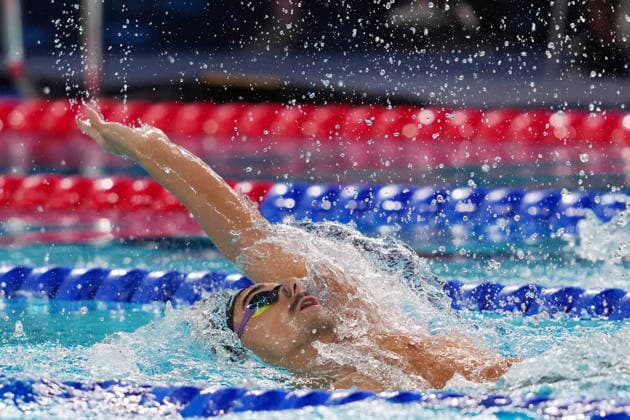 Daniele dl Signore from Italy at the Swimming European Aquatics Championships Paris 2026, Paris, August 11, 2026 .  Copyright: xGianxMattiaxD Alberto LaPressex
