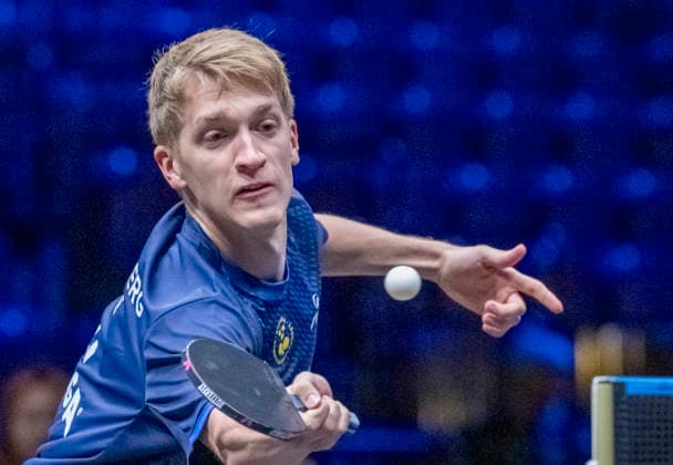 MALMÖ 2026-08-11 Sweden s Anton Källberg (pairing with Kristian Karlsson) in the match against Darko Jorgic Deni Kozul from Slovenia in the first round of the men s doubles at the Table tennis, Tischtennis tournament Europe Smash Sweden 2026 at Malmö Arena in Malmö, Sweden, on August 11, 2026. MALMÖ SWEDEN x50090x *** MALMÖ, August 11, 2026 Sweden’s Anton Källberg teamed up with Kristian Karlsson in their match against Darko Jorgic and Deni Kozul of Slovenia in the first round of the men’s doubles at the Europe Smash Sweden 2026 table tennis tournament at Malmö Arena in Malmö, Sweden, on August 11, 2026 MALMÖ SWEDEN x50090x  Copyright: xJohanxNilssonx xTTx EUROPE SMASH SWEDEN 2026