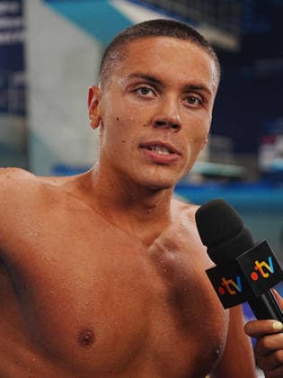 European Aquatics Championships 2026 - Day 12 Romanian swimmer David Popovici competes during the heats of the 100m freestyle men s event at the European Swimming Championships at the Greater Paris Metropolis Olympic Aquatics Centre in Paris, France on August 11, 2026. Photo by Laurent Lairys ABACAPRESS.COM Saint Denis France  Copyright: xLairysxLaurent ABACAx