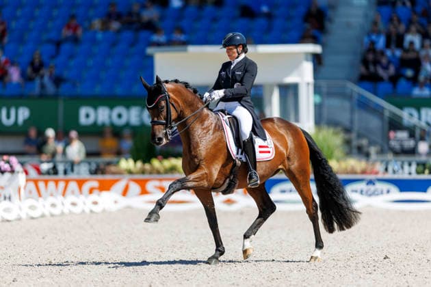 AACHEN - FEI World Championships 2026, AACHEN - FEI World Championships 2026 PRUNTHALLER Ulrike (AUT), Fleur TSF FEI Dressage World Championship, WM, Weltmeisterschaft Grand Prix de Dressage 1st Part Team Finale & Einzelqualifikation Lambertz-Preis Aachen, Reitstadion Soers 11. August 2026 - *** 2026 FEI World Championships in Aachen, Aachen FEI World Championships 2026 Ulrike Prunthaller (AUT), Fleur TSF FEI Dressage World Championship Grand Prix de Dressage, Part 1: Team Final, Individual Qualification, Lambertz Prize Aachen, Soers Equestrian Stadium, August 11, 2026