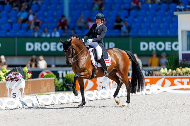 AACHEN - FEI World Championships 2026, AACHEN - FEI World Championships 2026 PRUNTHALLER Ulrike (AUT), Fleur TSF FEI Dressage World Championship, WM, Weltmeisterschaft Grand Prix de Dressage 1st Part Team Finale & Einzelqualifikation Lambertz-Preis Aachen, Reitstadion Soers 11. August 2026 - *** 2026 FEI World Championships in Aachen, AACHEN FEI World Championships 2026 Ulrike Prunthaller (AUT), Fleur TSF FEI Dressage World Championship Grand Prix de Dressage, Part 1: Team Final, Individual Qualification, Lambertz Prize Aachen, Soers Equestrian Stadium, August 11, 2026