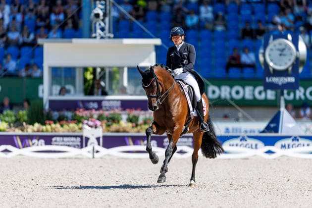 AACHEN - FEI World Championships 2026, AACHEN - FEI World Championships 2026 PRUNTHALLER Ulrike (AUT), Fleur TSF FEI Dressage World Championship, WM, Weltmeisterschaft Grand Prix de Dressage 1st Part Team Finale & Einzelqualifikation Lambertz-Preis Aachen, Reitstadion Soers 11. August 2026 - *** 2026 FEI World Championships in Aachen, AACHEN FEI World Championships 2026 Ulrike Prunthaller (AUT), Fleur TSF FEI Dressage World Championship Grand Prix de Dressage, Part 1: Team Final, Individual Qualification, Lambertz Prize Aachen, Soers Equestrian Stadium, August 11, 2026