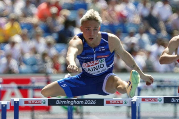Birmingham , Leichtathletik, Athletics, Track and Field, EAA, Leichtathletik EM Birmingham 2026 European Championships birmingham 2026 , 10.08-17.08.2026, Alexander Stadium Birmingham, Grossbritannien , Männer 400m Hürden 400m Hurdles ,Antti Saiio Finnland Finland FIN Copyright Gladys Chai von der Laage *** Birmingham, Track and Field, Athletics, EAA, 2026 European Athletics Championships in Birmingham, August 10–17, 2026, Alexander Stadium, Birmingham, Great Britain, Men’s 400m Hurdles, Antti Saiio, Finland (FIN), Copyright Gladys Chai von der Laage