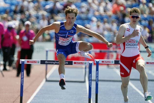 Birmingham , Leichtathletik, Athletics, Track and Field, EAA, Leichtathletik EM Birmingham 2026 European Championships birmingham 2026 , 10.08-17.08.2026, Alexander Stadium Birmingham, Grossbritannien , 400m Hürden Tuomas Lehtonen Finnland Finland FIN Männer 400m Hürden 400m Hurdles Copyright Gladys Chai von der Laage *** Birmingham, Track and Field, Athletics, EAA, 2026 European Athletics Championships in Birmingham, August 10–17, 2026, Alexander Stadium, Birmingham, Great Britain, 400m Hurdles, Tuomas Lehtonen, Finland (FIN), Men’s 400m Hurdles, 400m Hurdles, Copyright Gladys Chai von der Laage