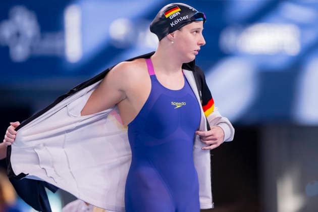 France, Paris, Centre Aquatique Olympique Metropole du Grand Paris, 11.08.2026, European Aquatics Championships, Day 12, Morning Session, Angelina Köhler, SG Neukoelln Berlin, Germany, Photo by Eibner Pressefoto Tino Henschel European Aquatics Championships, Day 12, Morning Session Paris *** France, Paris, Centre Aquatique Olympique Metropole du Grand Paris, August 11, 2026, European Aquatics Championships, Day 12, Morning Session, Angelina Köhler, SG Neukoelln Berlin, Germany, Photo by Eibner Pressefoto Tino Henschel European Aquatics Championships, Day 12, Morning Session, Paris Copyright: xEibnerxPressefotox