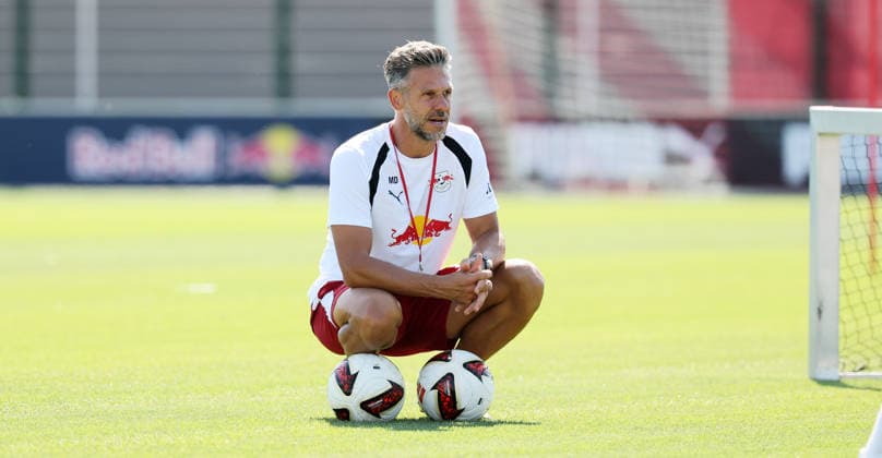 RB Leipzig Ð Training Bundesliga Leipzig, 11.08.2026, Red Bull Akademie, Fussball, 1.Bundesliga, RB Leipzig , Training , Im Bild: Trainer Martin Demichelis , Nur zur redaktionellen Nutzung. Only editorial use. , *** RB Leipzig – Training, Bundesliga, Leipzig, August 11, 2026, Red Bull Academy, Soccer, Bundesliga 1, RB Leipzig, Training, Pictured: Coach Martin Demichelis, For editorial use only, Picture Point