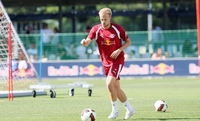 RB Leipzig Ð Training Bundesliga Leipzig, 11.08.2026, Red Bull Akademie, Fussball, 1.Bundesliga, RB Leipzig , Training , Im Bild: Arthur Vermeeren , Nur zur redaktionellen Nutzung. Only editorial use. , *** RB Leipzig – Training, Bundesliga, Leipzig, August 11, 2026, Red Bull Academy, Soccer, Bundesliga 1, RB Leipzig, Training, Pictured: Arthur Vermeeren, For editorial use only, Picture Point