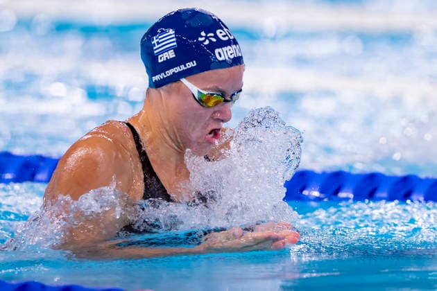 France, Paris, Centre Aquatique Olympique Metropole du Grand Paris, 11.08.2026, European Aquatics Championships, Day 12, Morning Session, Nikoletta Pavlopoulou, Greece, Photo by Eibner Pressefoto Tino Henschel European Aquatics Championships, Day 12, Morning Session Paris *** France, Paris, Centre Aquatique Olympique Metropole du Grand Paris, August 11, 2026, European Aquatics Championships, Day 12, Morning Session, Nikoletta Pavlopoulou, Greece, Photo by Eibner Pressefoto Tino Henschel European Aquatics Championships, Day 12, Morning Session, Paris Copyright: xEibnerxPressefotox