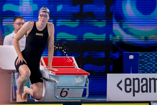 France, Paris, Centre Aquatique Olympique Metropole du Grand Paris, 11.08.2026, European Aquatics Championships, Day 12, Morning Session, Florine Gaspard, Belgium, Photo by Eibner Pressefoto Tino Henschel European Aquatics Championships, Day 12, Morning Session Paris *** France, Paris, Centre Aquatique Olympique Metropole du Grand Paris, August 11, 2026, European Aquatics Championships, Day 12, Morning Session, Florine Gaspard, Belgium, Photo by Eibner Pressefoto Tino Henschel European Aquatics Championships, Day 12, Morning Session, Paris Copyright: xEibnerxPressefotox