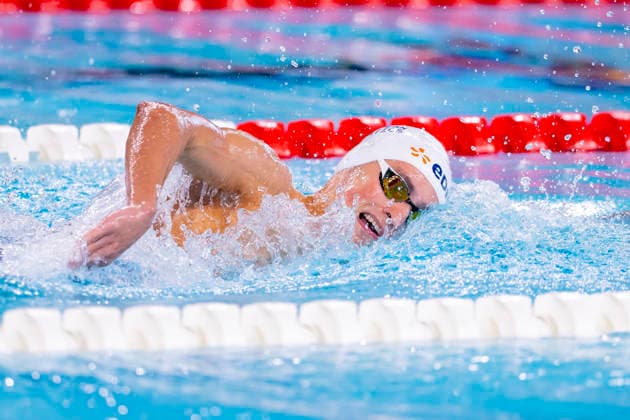 France, Paris, Centre Aquatique Olympique Metropole du Grand Paris, 11.08.2026, European Aquatics Championships, Day 12, Morning Session, Biel Cuen Sibila, Andorra, Photo by Eibner Pressefoto Tino Henschel European Aquatics Championships, Day 12, Morning Session Paris *** France, Paris, Centre Aquatique Olympique Metropole du Grand Paris, August 11, 2026, European Aquatics Championships, Day 12, Morning Session, Biel Cuen Sibila, Andorra, Photo by Eibner Pressefoto Tino Henschel European Aquatics Championships, Day 12, Morning Session, Paris Copyright: xEibnerxPressefotox