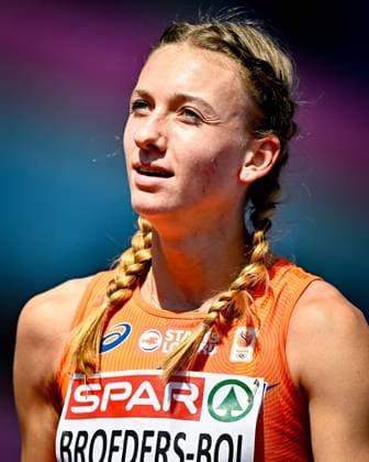 European Athletics Championships Birmingham 2026 - day 2 BIRMINGHAM, ENGLAND - AUGUST 11 : Broeders-Bol Femke (NED) in action during the 800m qualifiers on day 2 of the Birmingham 2026 European Athletics Championships on August 11, 2026 in Birmingham, England, 11 08 2026  Copyright: xTomasxSiskx