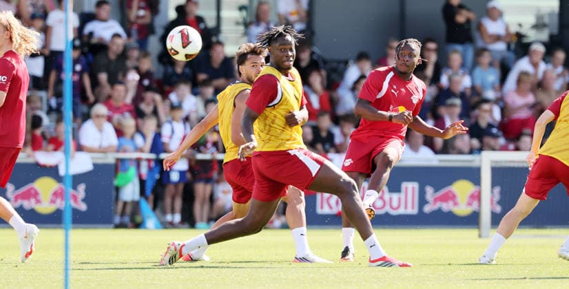 RB Leipzig Ð Training Bundesliga Leipzig, 11.08.2026, Red Bull Akademie, Fussball, 1.Bundesliga, RB Leipzig , Training , Im Bild: Max Finkgräfe Finkgraefe, Ezechiel Banzuzi. Johan Bakayoko , Nur zur redaktionellen Nutzung. Only editorial use. , *** RB Leipzig – Training, Bundesliga, Leipzig, August 11, 2026, Red Bull Academy, Soccer, Bundesliga 1, RB Leipzig, Training, Pictured: Max Finkgräfe, Ezechiel Banzuzi, Johan Bakayoko, For editorial use only, Picture Point