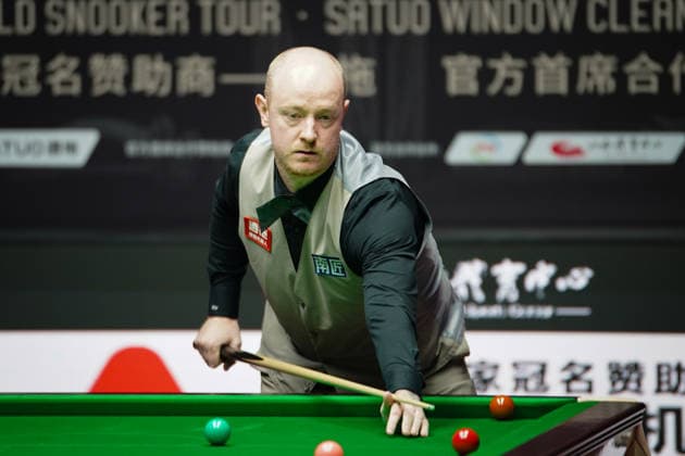 TAIYUAN, CHINA - AUGUST 11: Chris Wakelin of England plays a shot during his match against Tom Ford of England in the Round of 32 at the 2026 Snooker China Open on August 11, 2026 in Taiyuan, Shanxi Province of China.  Copyright: xTaixChengzhex 111659395404