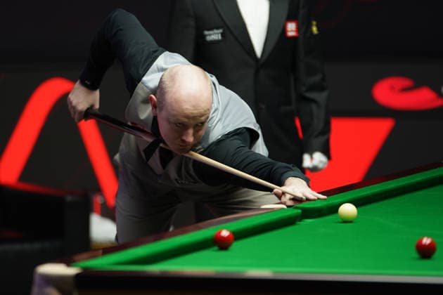 TAIYUAN, CHINA - AUGUST 11: Chris Wakelin of England plays a shot during his match against Tom Ford of England in the first round of the 2026 Snooker China Open on August 11, 2026 in Taiyuan, Shanxi Province of China. The tournament features top snooker players competing for the championship title.  Copyright: xTaixChengzhex 111659395395