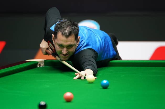 TAIYUAN, CHINA - AUGUST 11: Tom Ford of England plays a shot during his first round match against Chris Wakelin of England at the 2026 China Open Snooker on August 11, 2026 in Taiyuan, Shanxi Province of China. The tournament features the world s top 32 snooker players competing for the title.  Copyright: xTaixChengzhex 111659395391