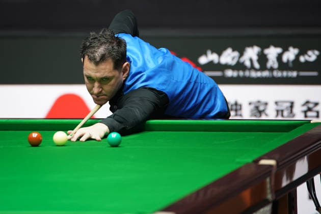 TAIYUAN, CHINA - AUGUST 11: Tom Ford of England plays a shot during his round of 32 match against Chris Wakelin of England at the 2026 Snooker China Open on August 11, 2026 in Taiyuan, Shanxi Province of China. The tournament features top snooker players competing for the championship title.  Copyright: xTaixChengzhex 111659395392