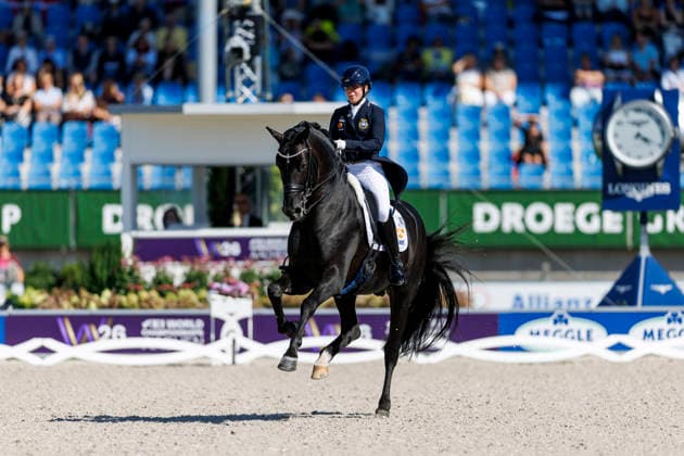 AACHEN - FEI World Championships 2026, AACHEN - FEI World Championships 2026 NILSHAGEN Therese (SWE), Navarro FEI Dressage World Championship, WM, Weltmeisterschaft Grand Prix de Dressage 1st Part Team Finale & Einzelqualifikation Lambertz-Preis Aachen, Reitstadion Soers 11. August 2026 - *** 2026 FEI World Championships in Aachen, Aachen FEI World Championships 2026 Therese Nilshagen (SWE), Navarro FEI Dressage World Championship Grand Prix de Dressage, Part 1: Team Final, Individual Qualification, Lambertz Prize Aachen, Soers Equestrian Stadium, August 11, 2026