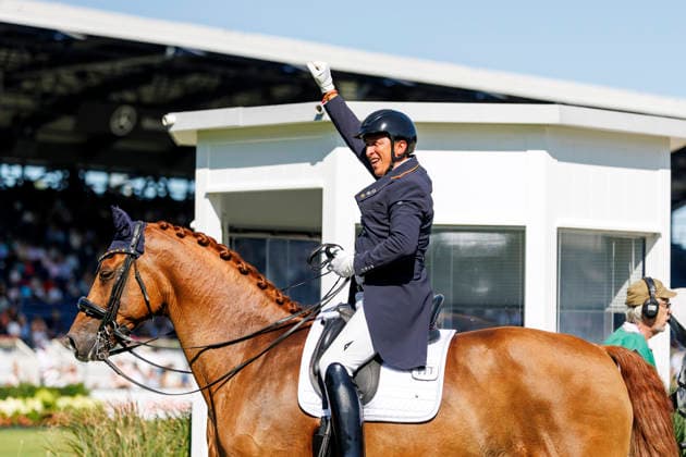 AACHEN - FEI World Championships 2026, AACHEN - FEI World Championships 2026 MENDOZA LOOR Julio (ECU), Jewel s Goldstrike FEI Dressage World Championship, WM, Weltmeisterschaft Grand Prix de Dressage 1st Part Team Finale & Einzelqualifikation Lambertz-Preis Aachen, Reitstadion Soers 11. August 2026 - *** 2026 FEI World Championships in Aachen, AACHEN FEI World Championships 2026 MENDOZA LOOR Julio ECU, Jewel’s Goldstrike FEI Dressage World Championship Grand Prix de Dressage, Part 1: Team Final, Individual Qualification, Lambertz Prize Aachen, Soers Equestrian Stadium, August 11, 2026