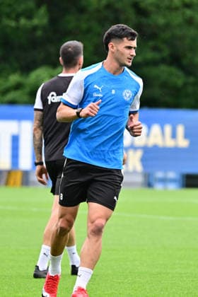11.08.2026, Fußball, Herren, 2.BL, Saison 2026 2027, Training Holstein Kiel Guillermo Balzi Kiel, Projensdorf Projensdorf, Trainigsplatz Schleswig-Holstein Deutschland *** August 11, 2026, Soccer, Men s, 2nd Division, 2026–2027 Season, Holstein Kiel Training, Guillermo Balzi, Kiel, Projensdorf, Projensdorf, Training Field, Schleswig-Holstein, Germany