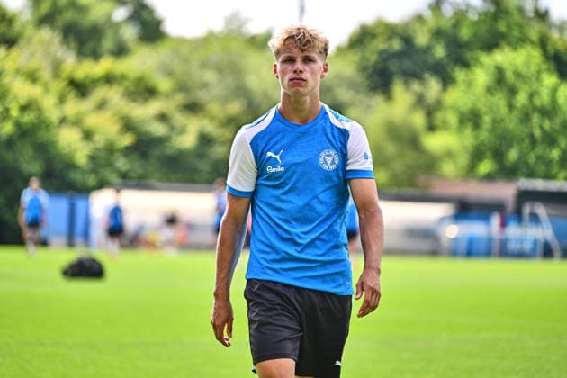 11.08.2026, Fußball, Herren, 2.BL, Saison 2026 2027, Training Holstein Kiel Till Wiese Kiel, Projensdorf Projensdorf, Trainigsplatz Schleswig-Holstein Deutschland *** August 11, 2026, Soccer, Men s, 2nd Division, 2026–2027 Season, Holstein Kiel Training, Till Wiese, Kiel, Projensdorf, Projensdorf, Training Field, Schleswig-Holstein, Germany